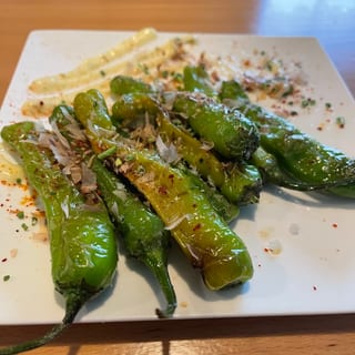 Blistered Shishito Peppers